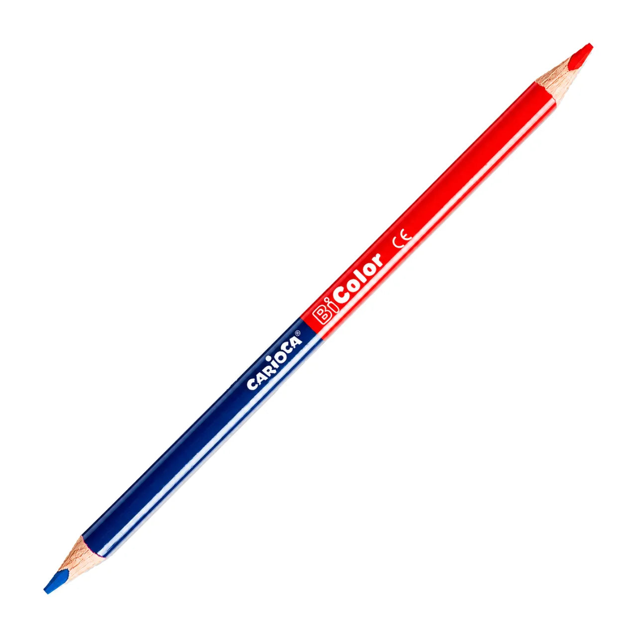 Lápis de Cor Carioca BiColor 24 Lápis 48 Cores Triangular