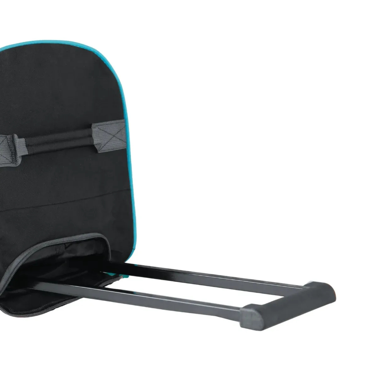 Bolsa de Viagem com Rodinhas Clio Grande Cinza e Preto