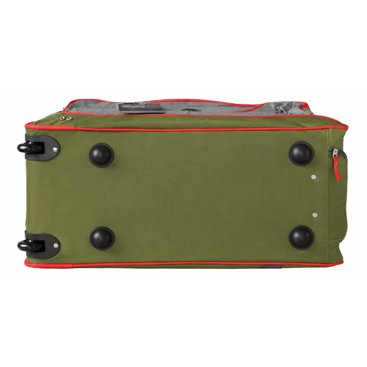 Bolsa de Viagem com Rodinhas Clio Grande Cinza e Verde