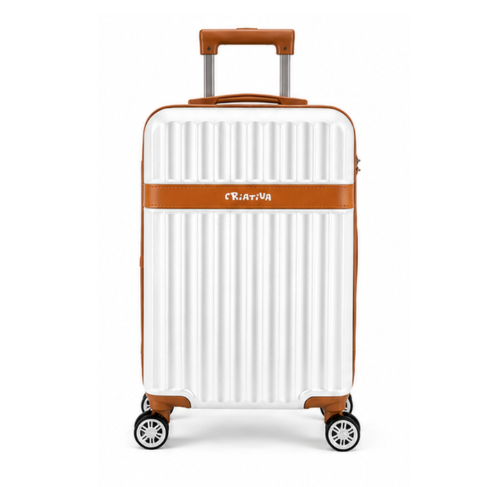 Mala Viagem de Bordo Criativa Premium 10kg Branca
