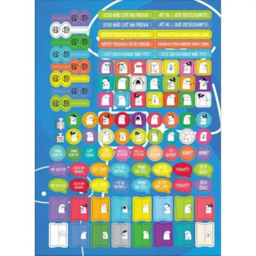 Caderno Espiral Universitário Capa Dura Jandaia Flork Meme Pix Verde 20 Matérias