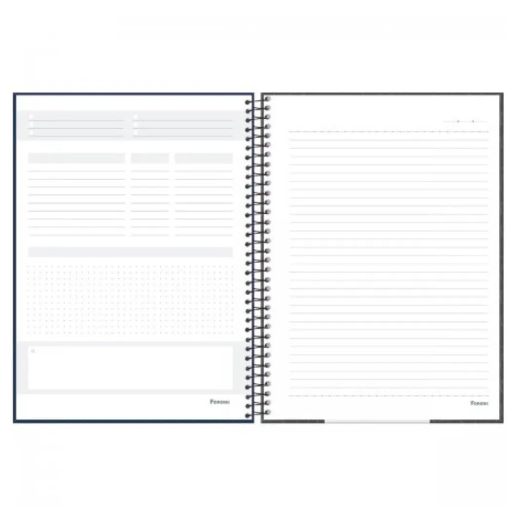 Caderno Universitário Espiral Longboard Foroni Surf 15 Matérias