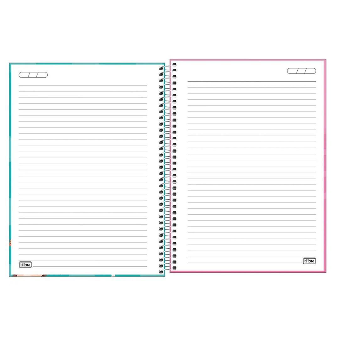 Caderno Universitário Espiral Holly Tilibra Ouriço 20 Matérias