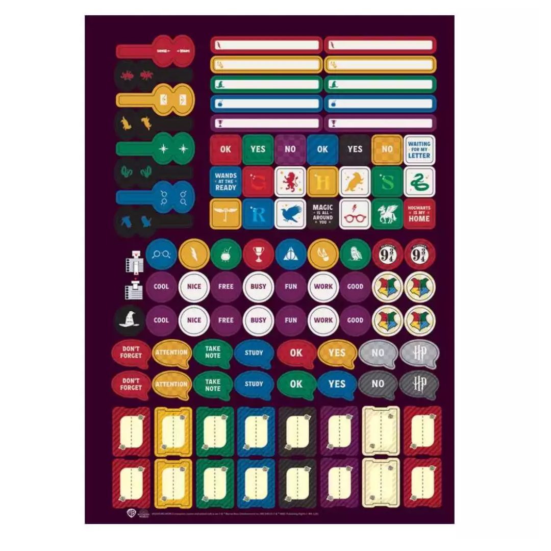 Caderno Universitário Espiral Harry Potter Jandaia 4 Casas 15 Matérias