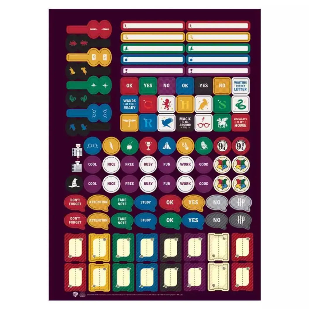 Caderno Universitário Espiral Harry Potter Jandaia 4 Casas 15 Matérias
