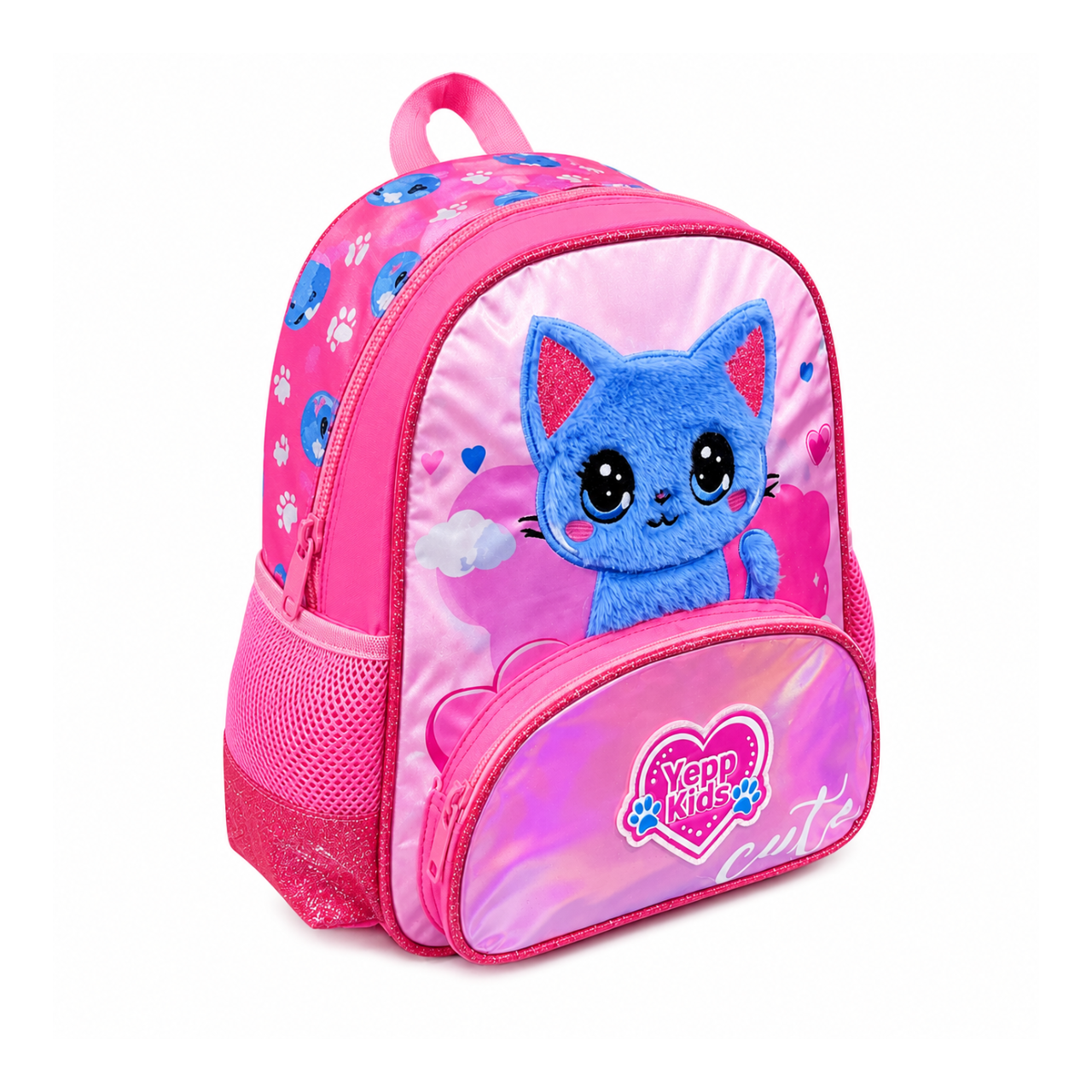 Mochila de Costa Baby Gatinha Yepp Kids Rosa