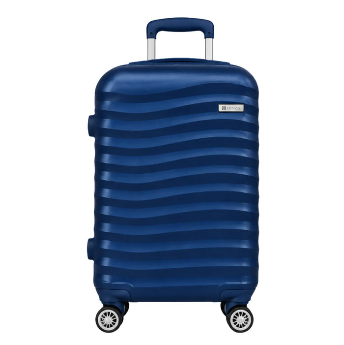 Mala de Viagem Expansível 15/20kg Azul Policarbonato Hinza