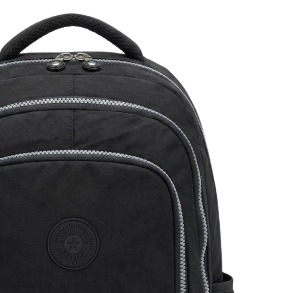 Kit Mochila de Costas Preta Ponto Verde com Estojo Box