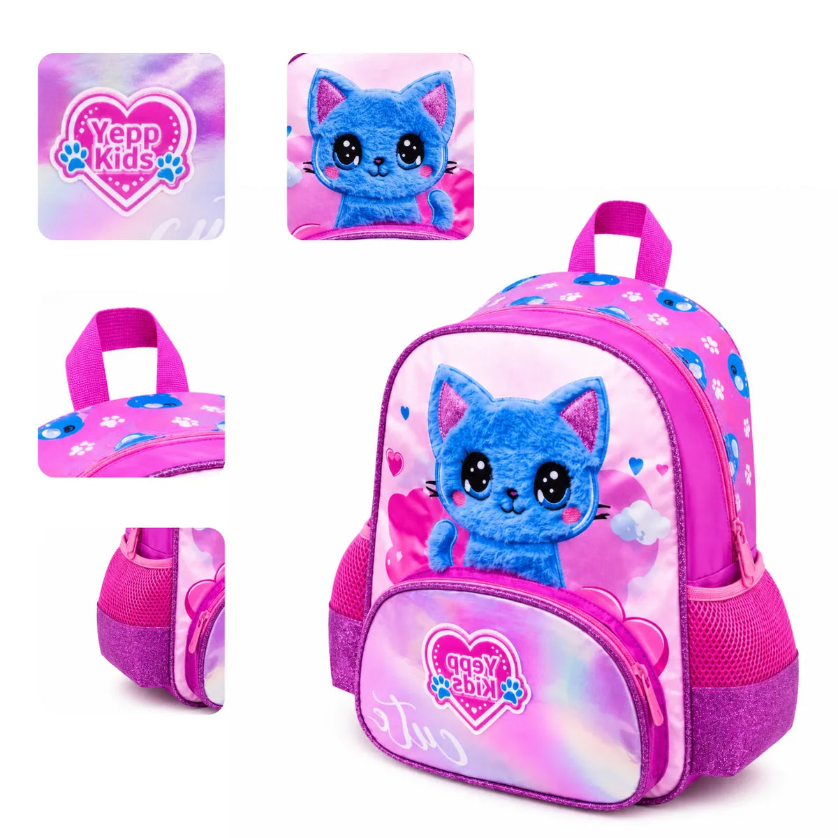 Mochila de Costas Baby Gatinha Yepp Kids Roxa