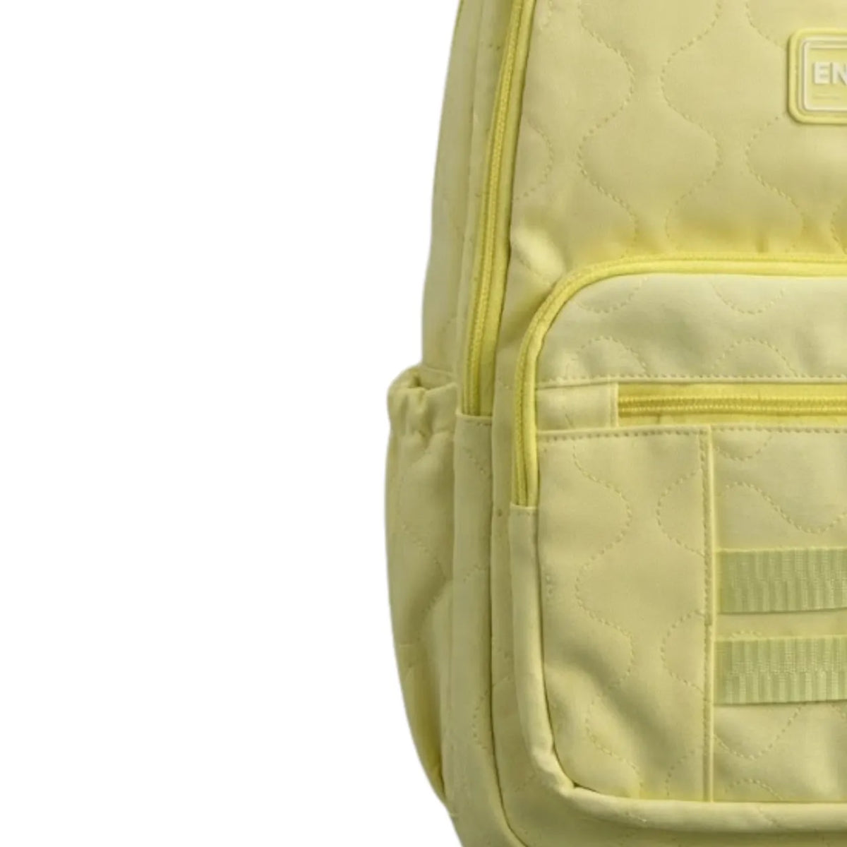 Kit Mochila de Costas Enjoy Amarela com Lancheira Térmica
