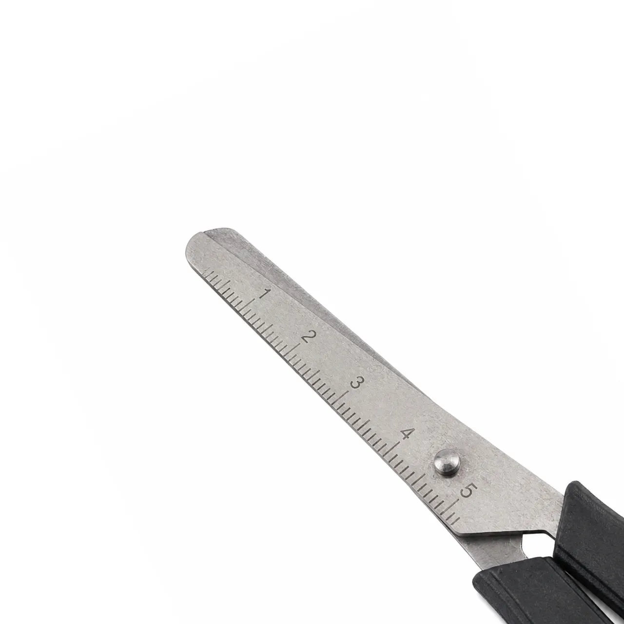 Tesoura Escolar Inox Preta Leo e Leo
