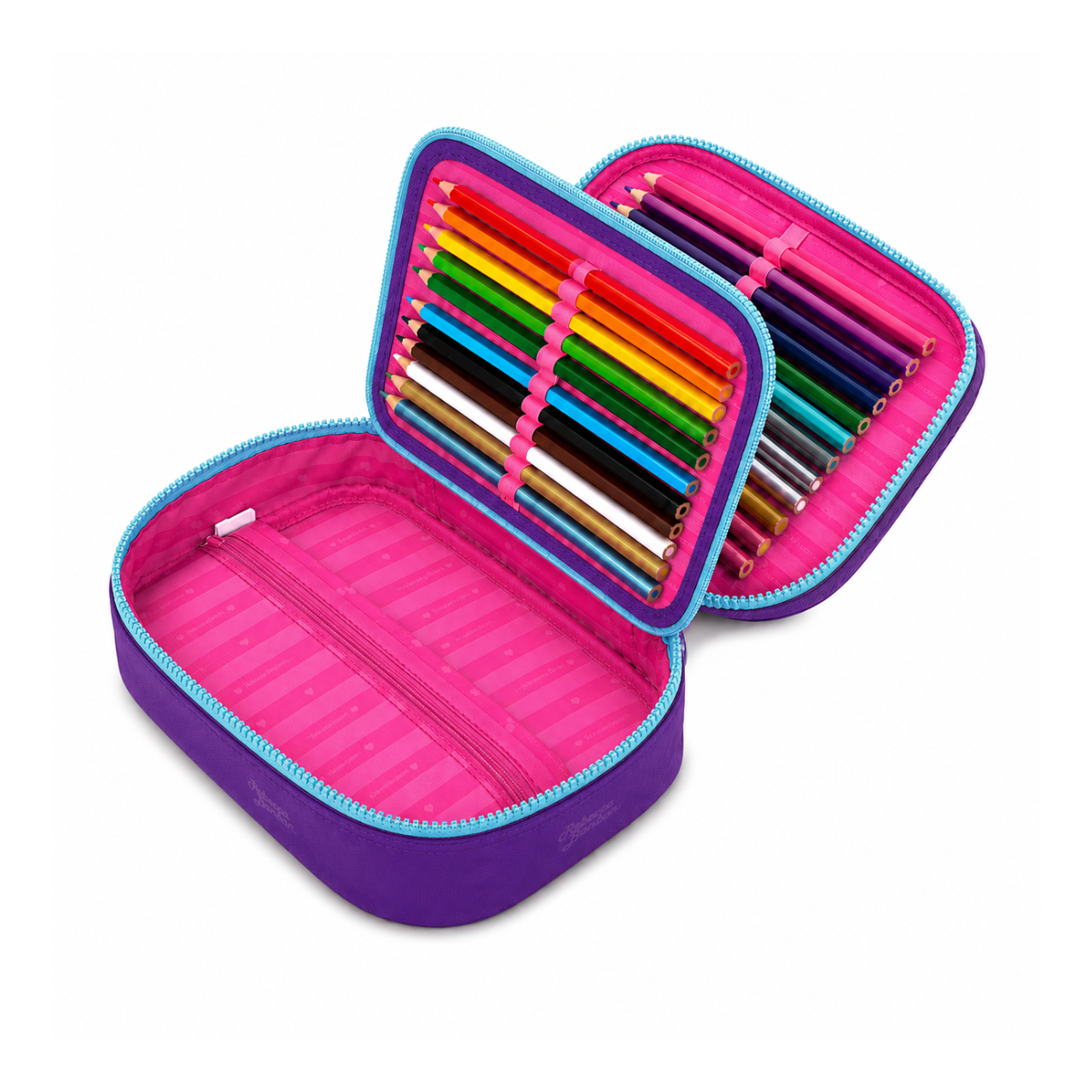 Estojo Box Roxo com Azul Rebecca Bonbon Clio
