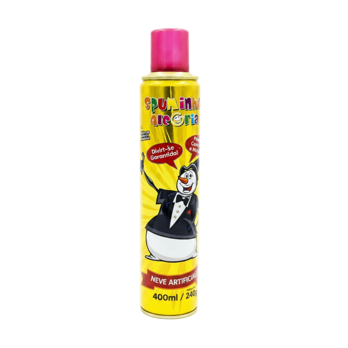 Spray de Espuma Neve Artificial Autentico 400ml Fastaminha