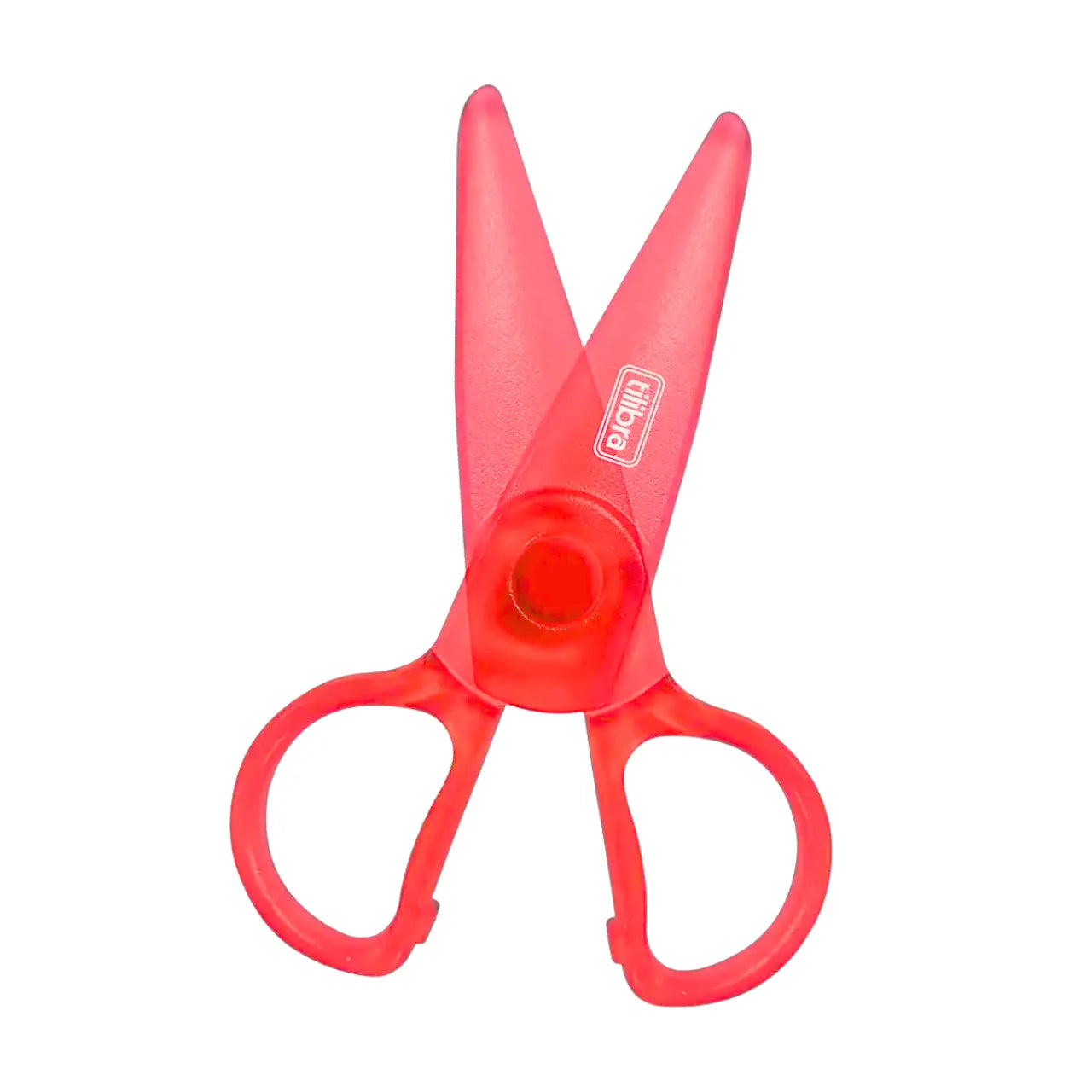 Tesoura Escolar Plástica Tilibra Vermelho