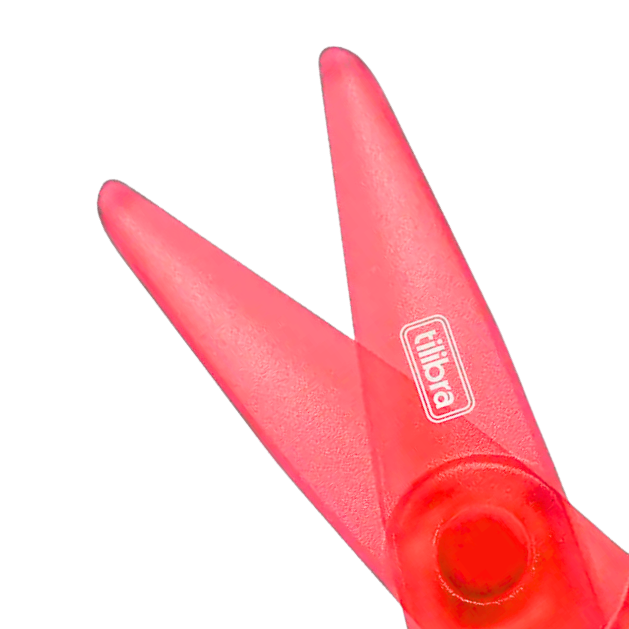 Tesoura Escolar Plástica Tilibra Vermelho