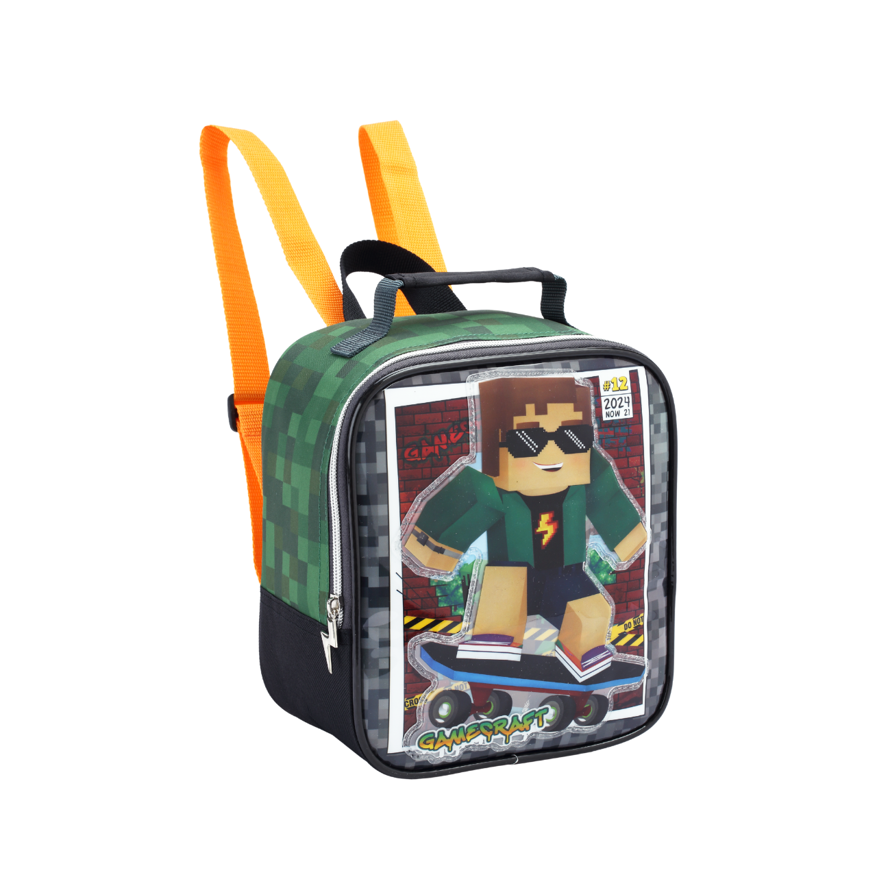 Kit Mochila de Rodas Game Block com Lancheira e Estojo