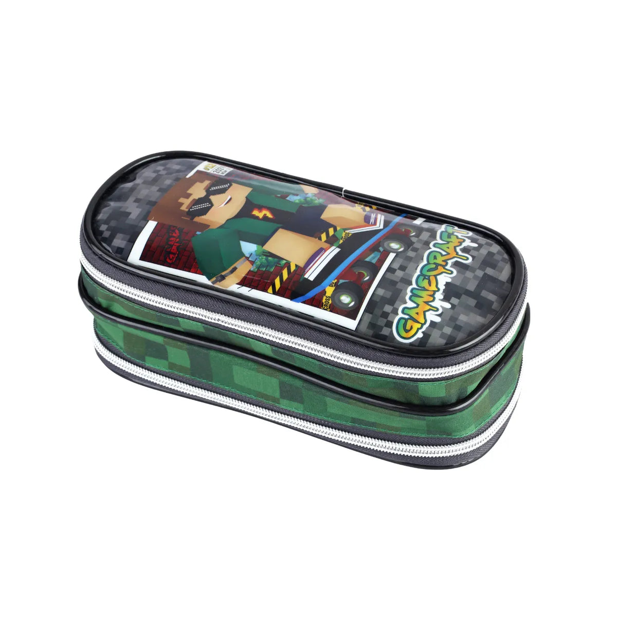 Kit Mochila de Rodas Game Block com Lancheira e Estojo
