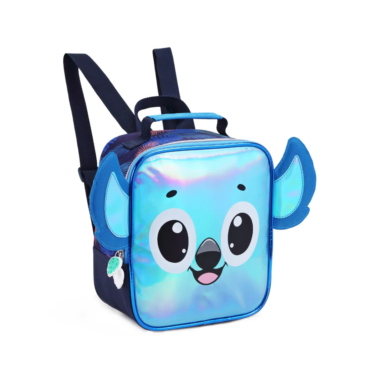 Kit Mochila de Rodas Aloha Azul com Lancheira e Estojo