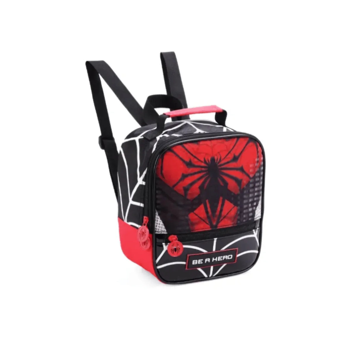 Kit Mochila de Rodas Be a Hero Spider com Lancheira e Estojo