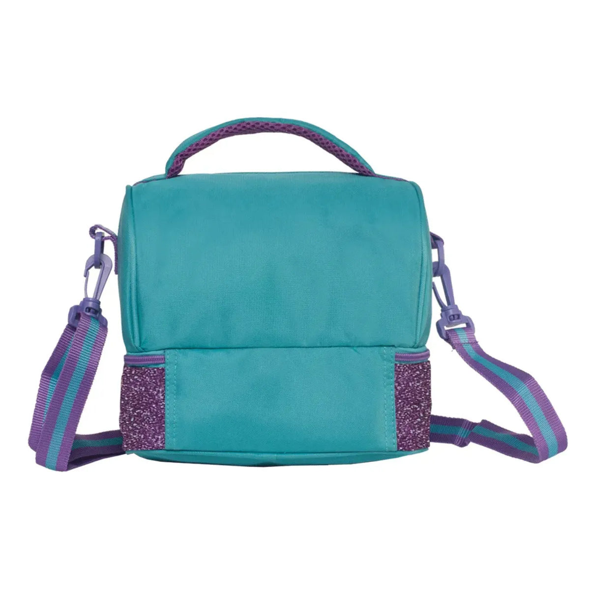 Kit Mochila de Rodinhas Emoji com Lancheira e Estojo