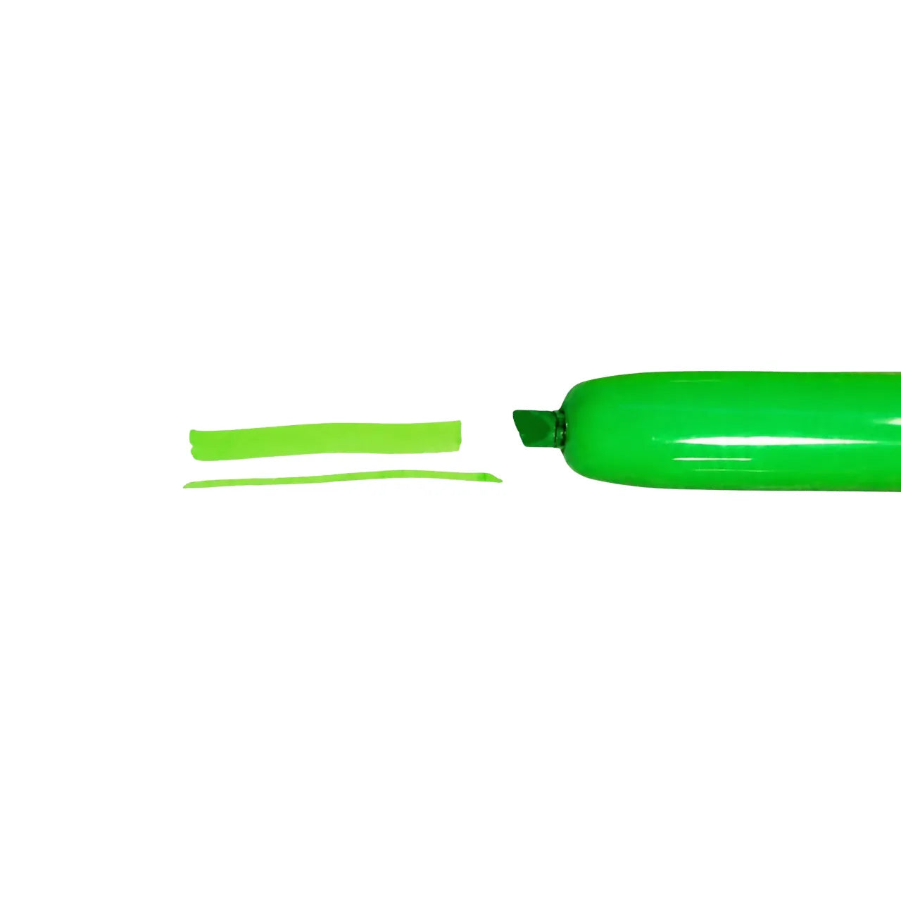 Marcador de Texto Retrátil Neon Verde Tilibra