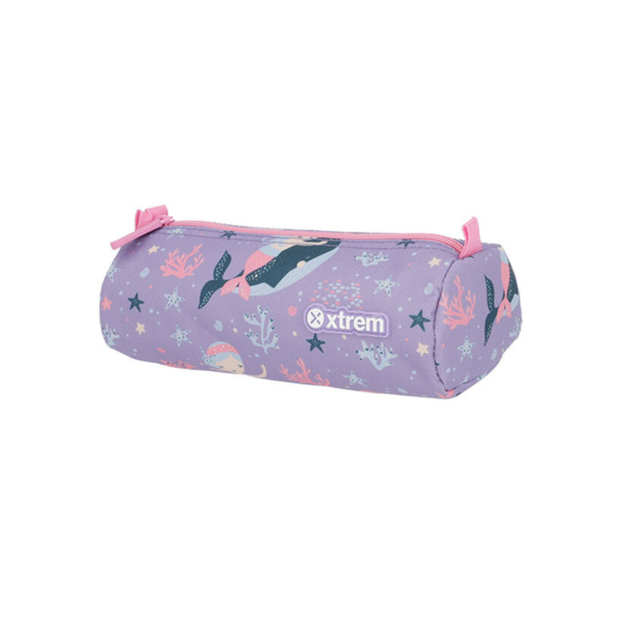 Kit Mochila de Rodas Sereia com Lancheira e Estojo
