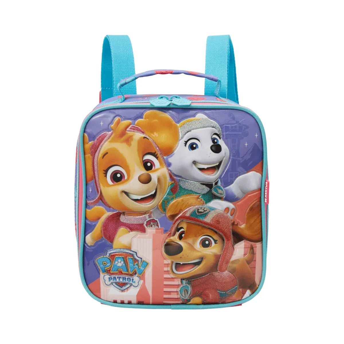 Kit Mochila de Rodas Paw Patrow Skye com Lancheira e Estojo