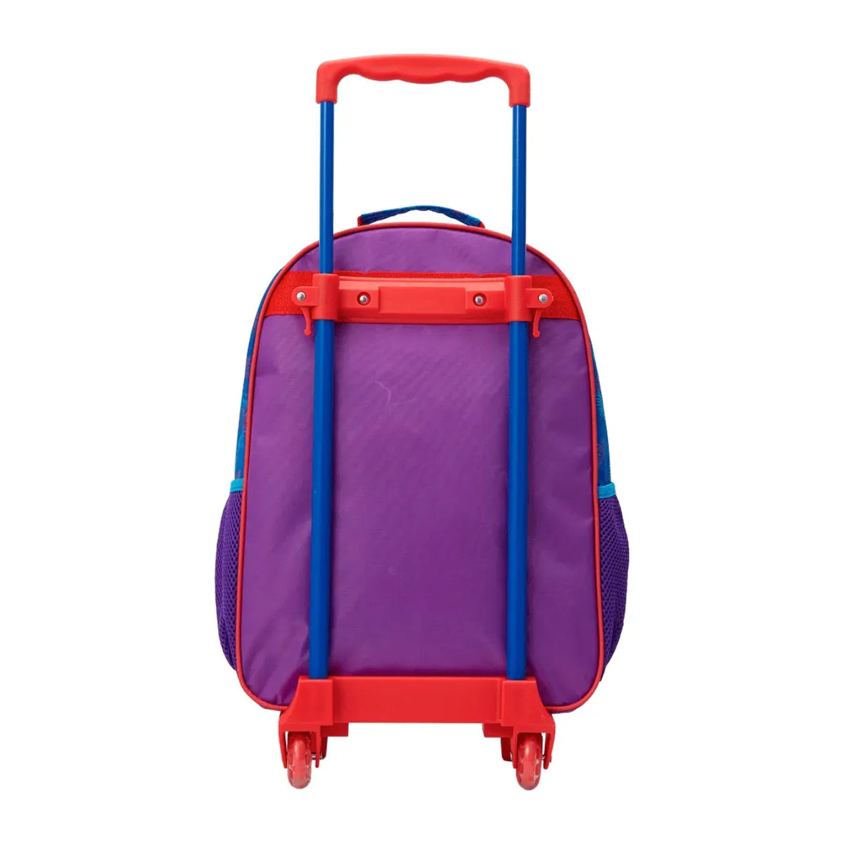 Kit Mochila de Rodas Ariel Azul com Lancheira e Estojo