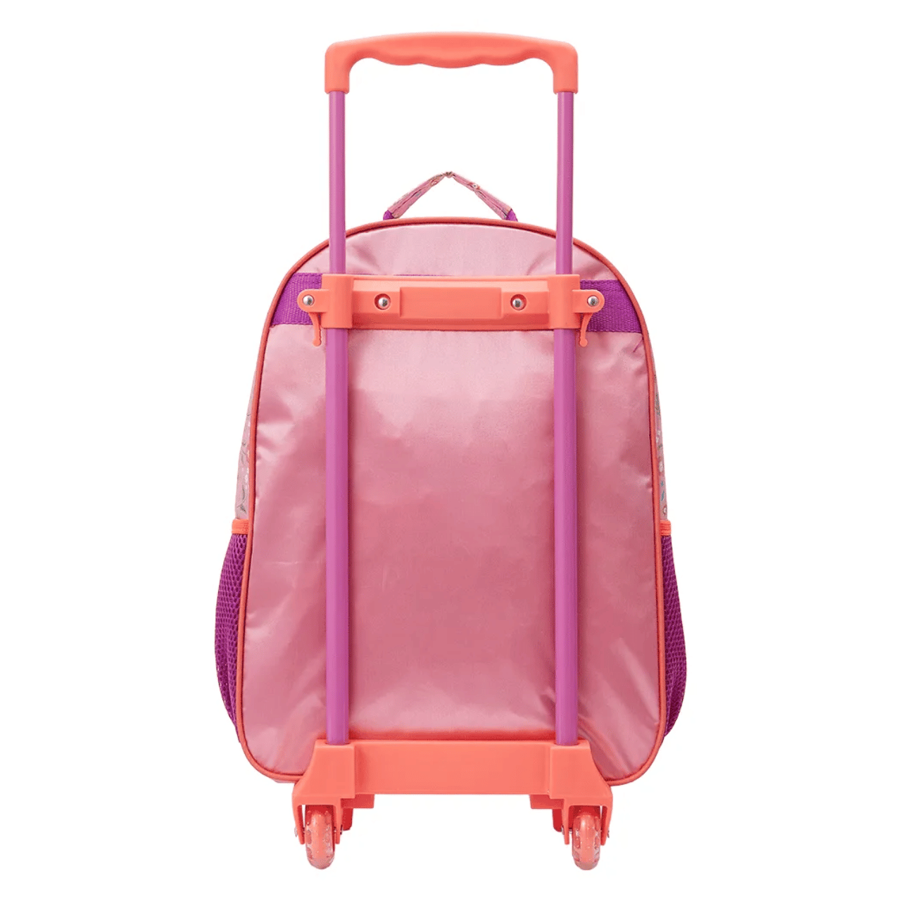 Kit Mochila de Rodas Princesas com Lancheira e Estojo