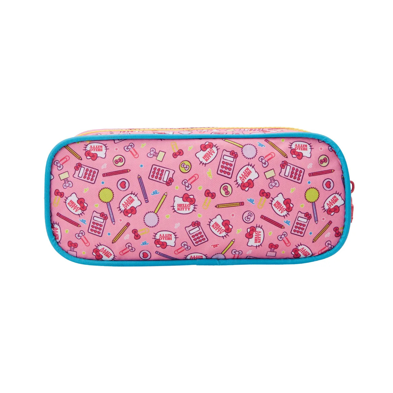 Kit Mochila de Rodas Hello Kitty com Estojo