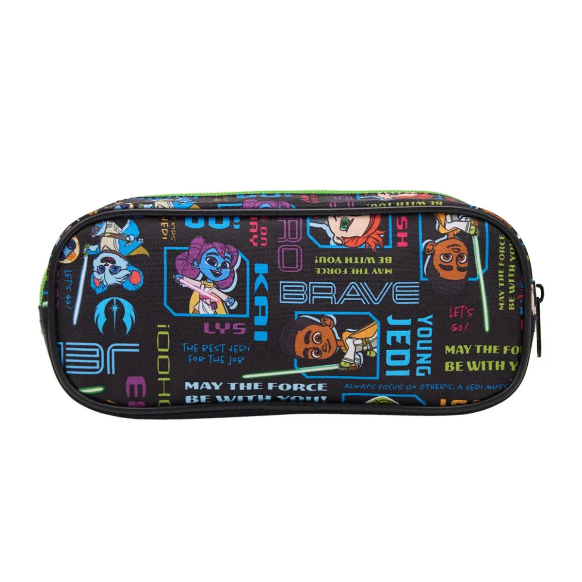 Kit Mochila de Rodas Star Wars com Lancheira e Estojo