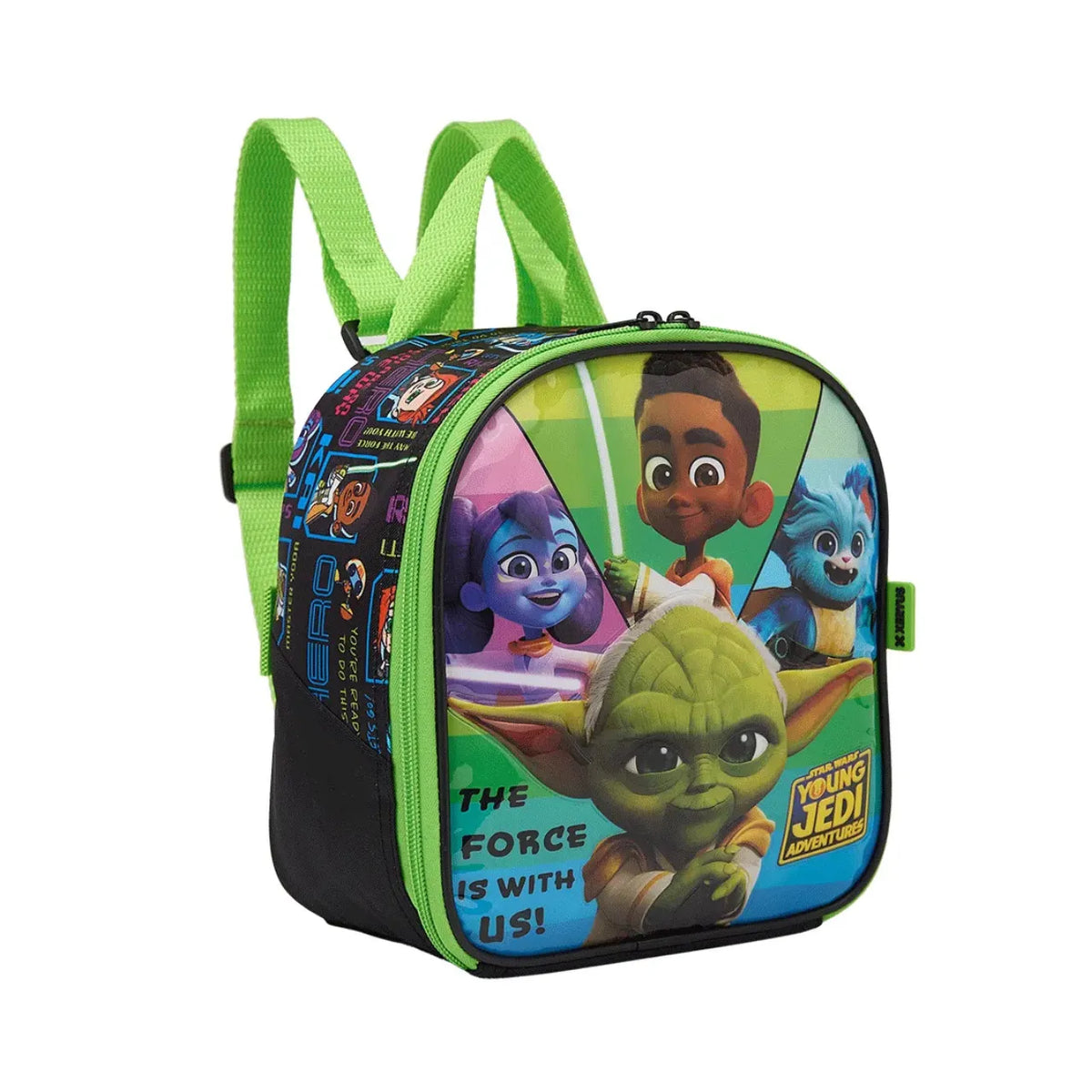 Kit Mochila de Rodas Star Wars com Lancheira e Estojo
