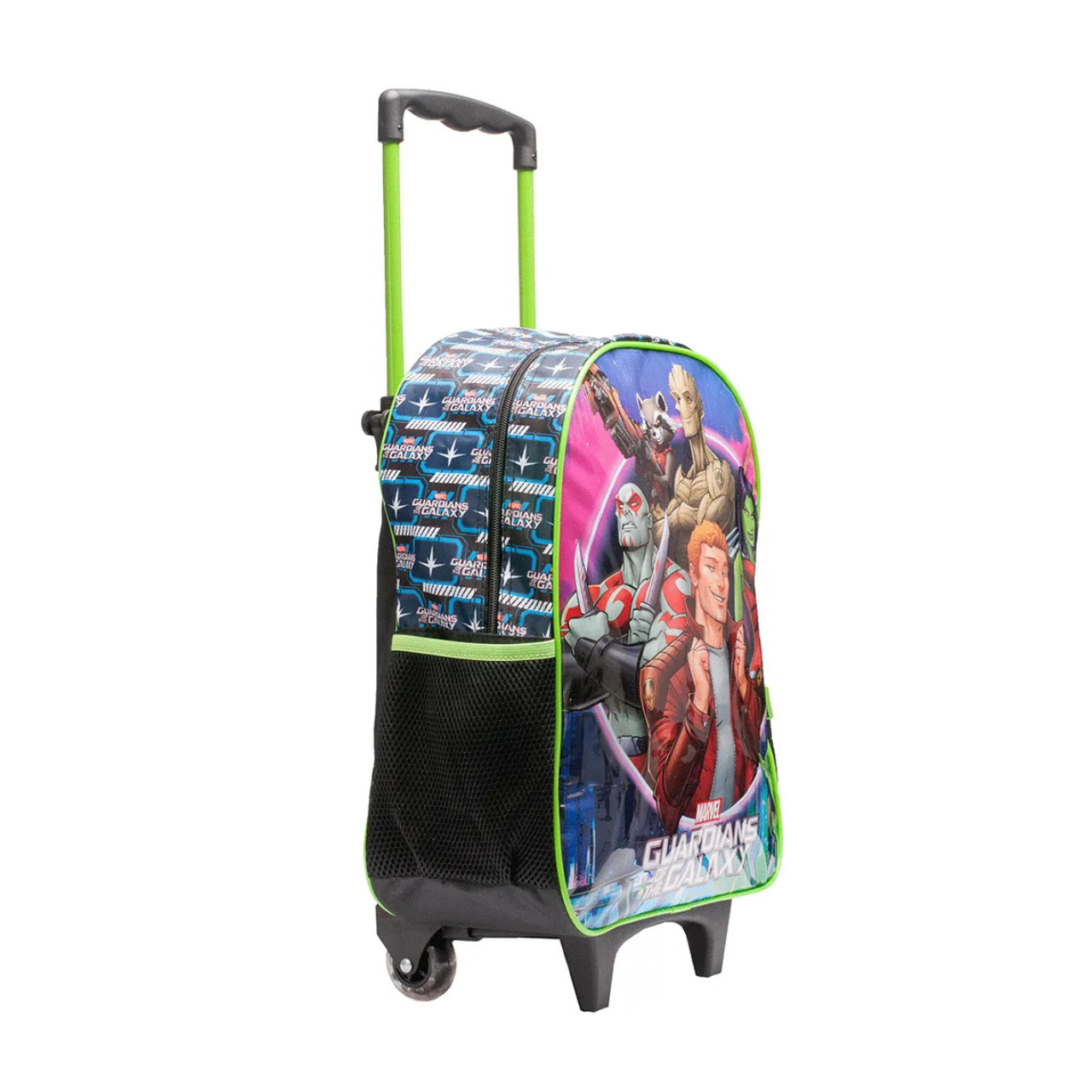 Kit Mochila de Rodas Guardiões da Galáxia com Lancheira e Estojo