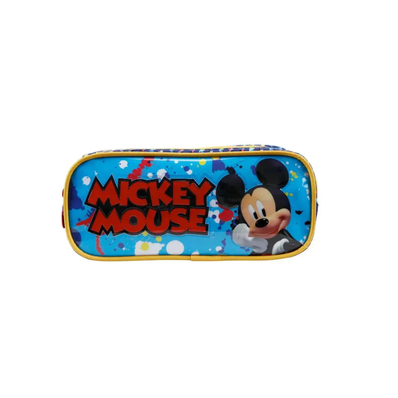 Kit Mochila de Rodas Mickey com Lancheira e Estojo