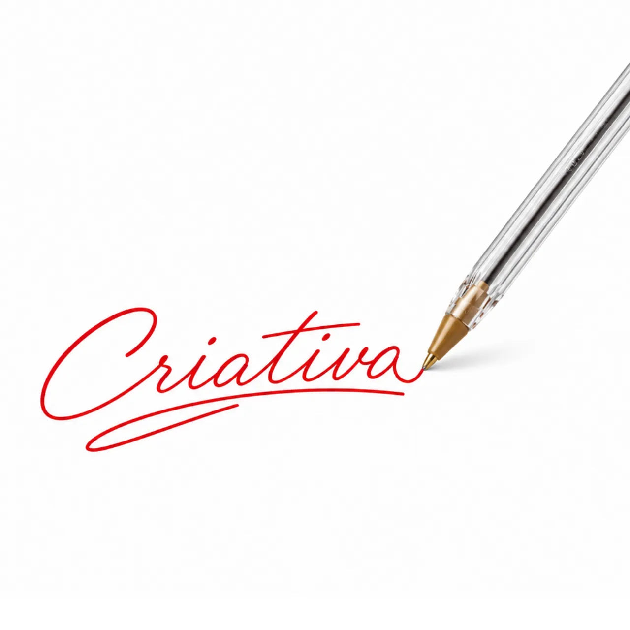 Caneta Esferográfica Cristal Vermelha Bic 1,0mm