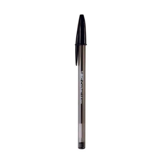 Caneta Esferográfica Cristal Bold 1,6mm Preta Bic