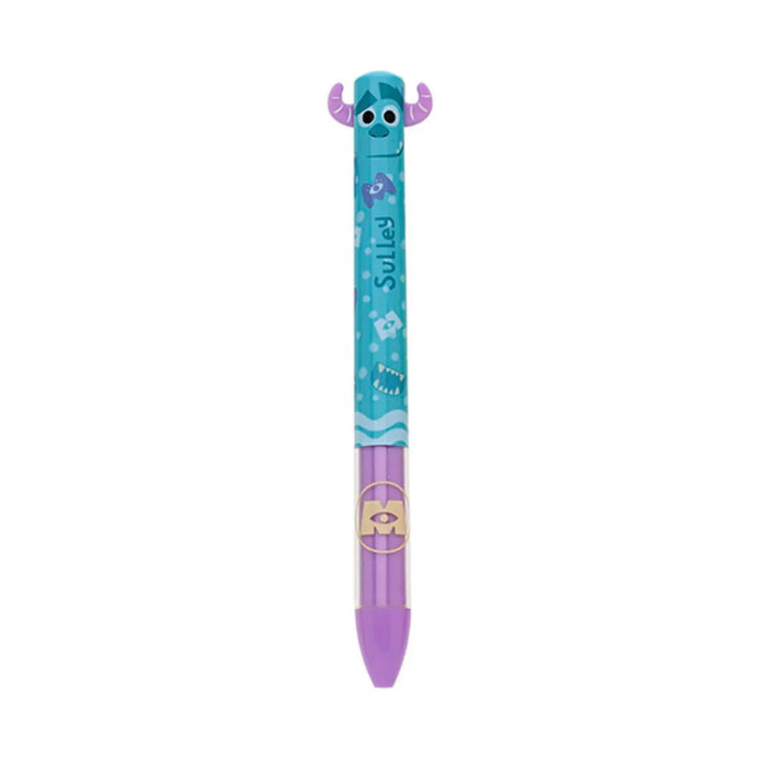 Caneta Bicolor Pixar 1,0mm Azul Molin