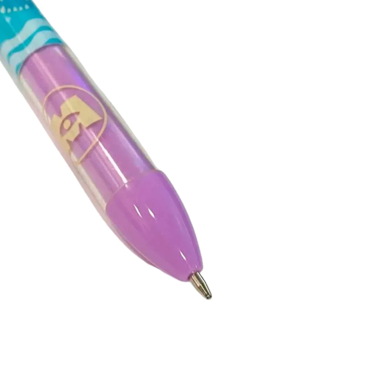 Caneta Bicolor Pixar 1,0mm Azul Molin