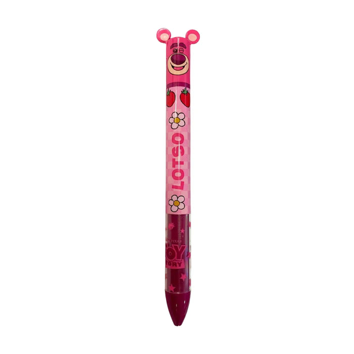 Caneta Bicolor Pixar Rosa 1,0mm Molin
