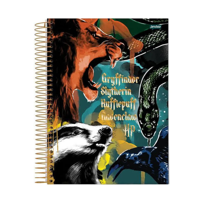 Caderno Universitário 15 Matérias Harry Potter Jandaia