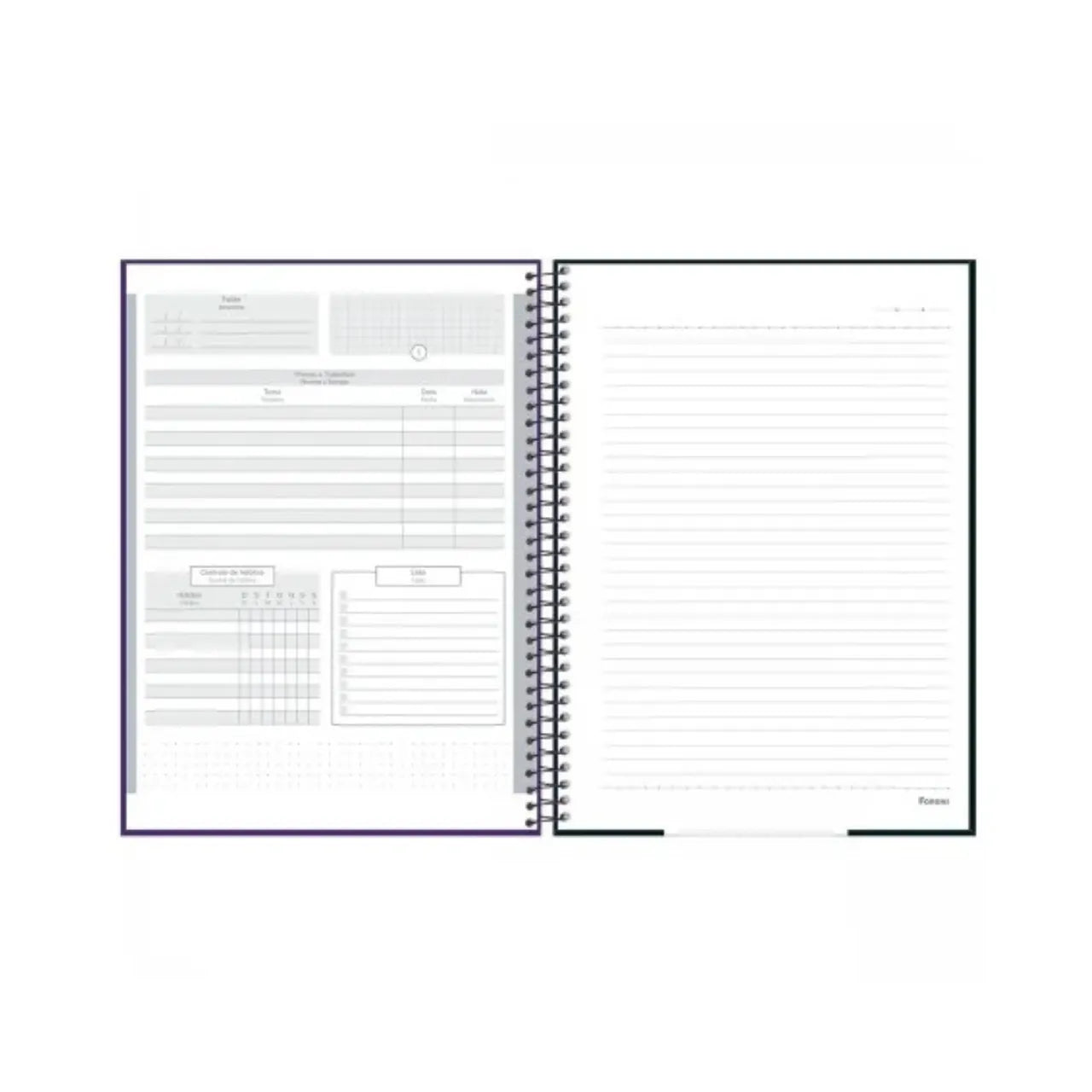 Caderno Universitário 20 Matérias Cliff Foroni