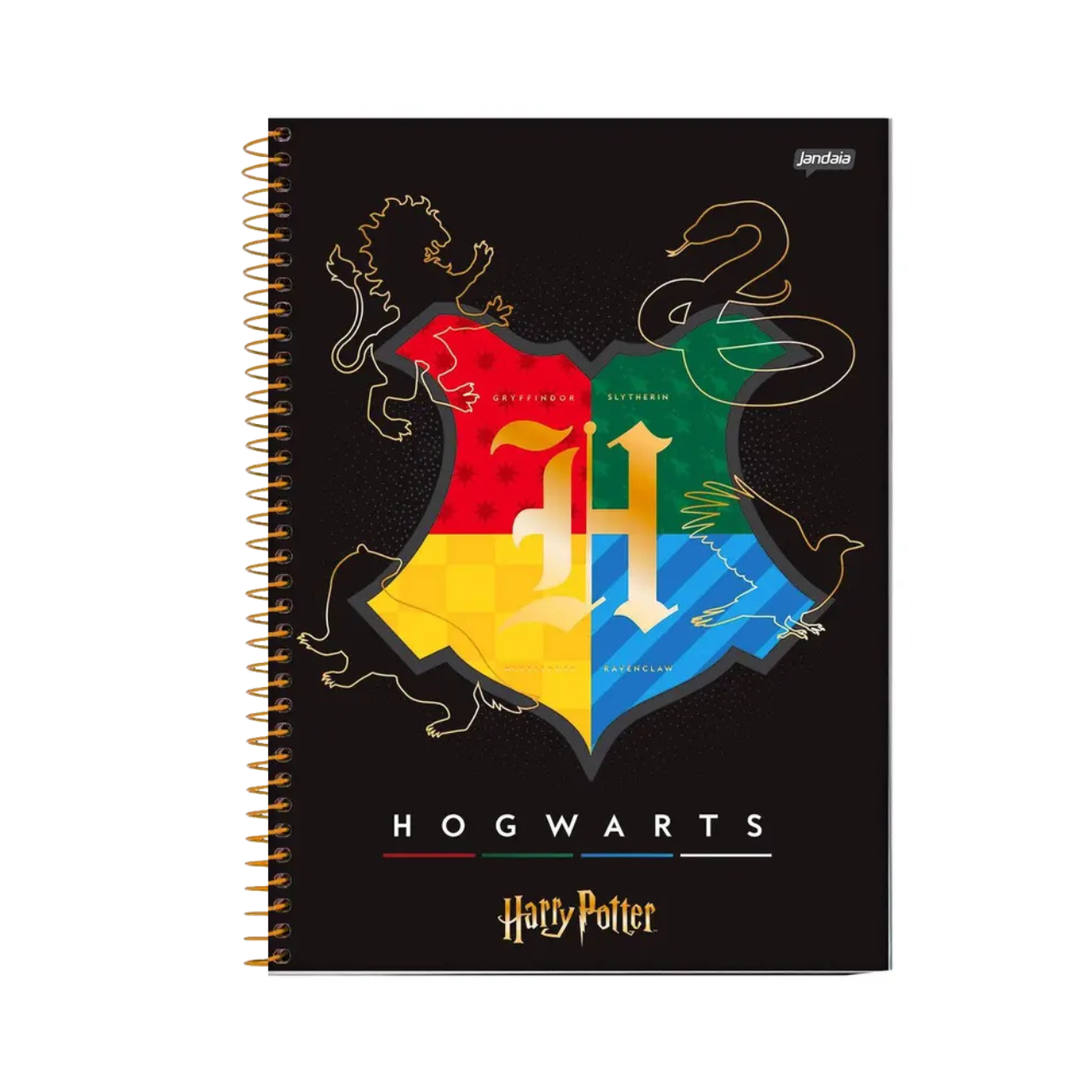 Caderno 1 Matéria 96 Folhas Harry Potter Jandaia