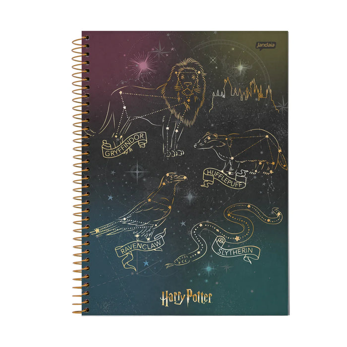 Caderno 1 Matéria 96 Folhas Harry Potter Jandaia
