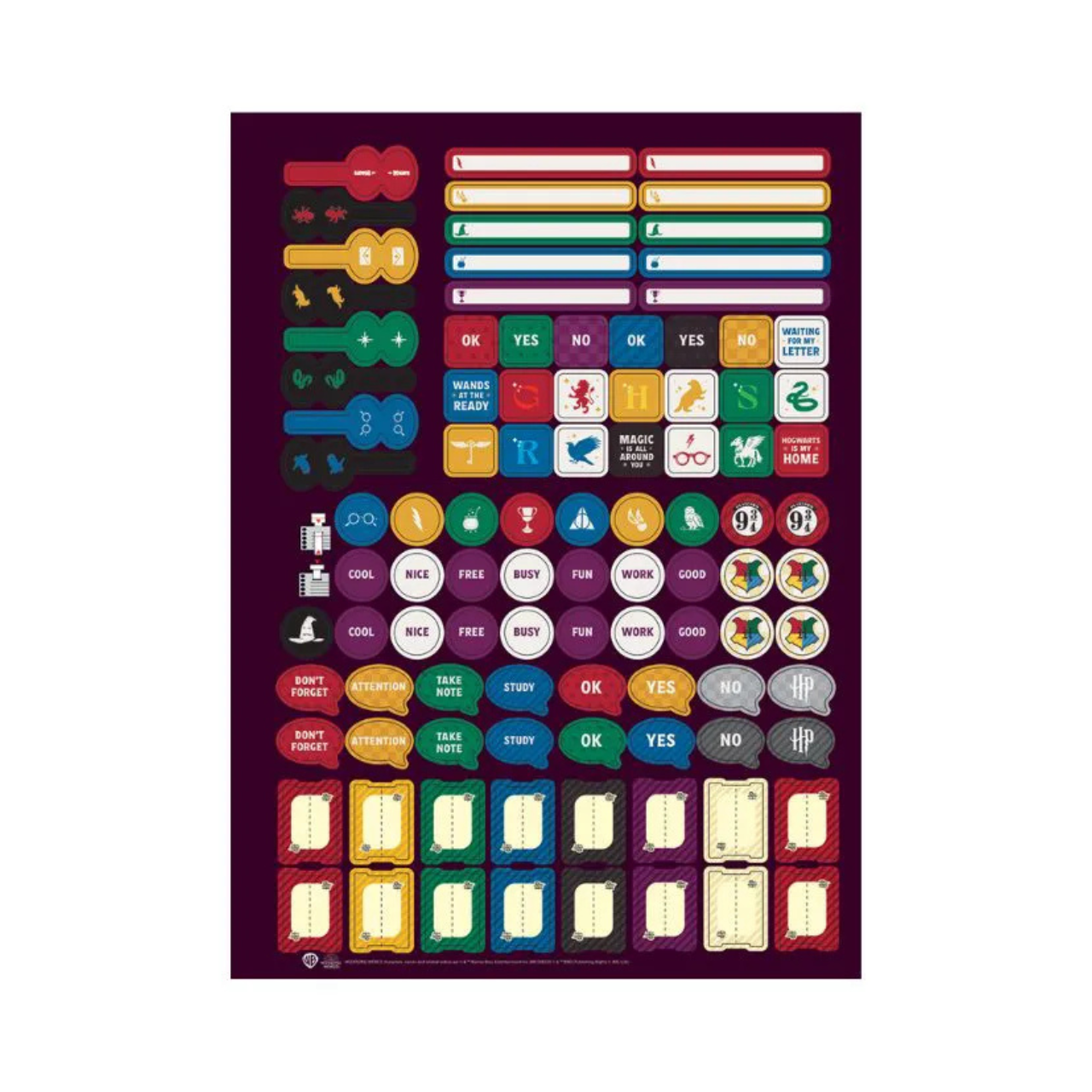 Caderno 1 Matéria 96 Folhas Harry Potter Jandaia