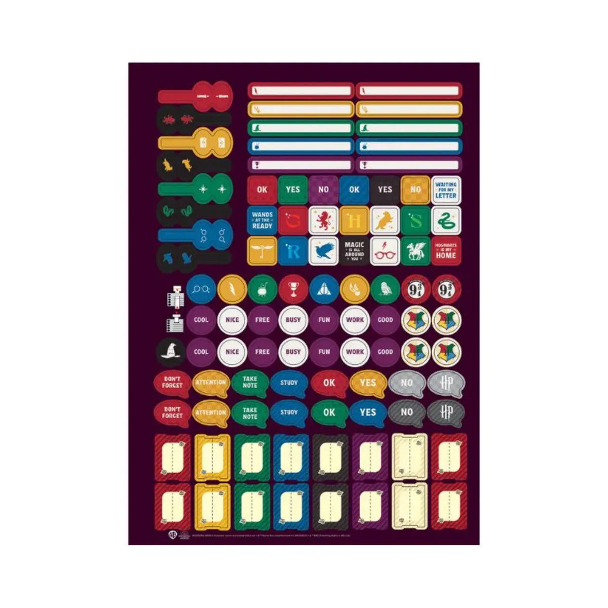 Caderno 1 Matéria 96 Folhas Harry Potter Jandaia