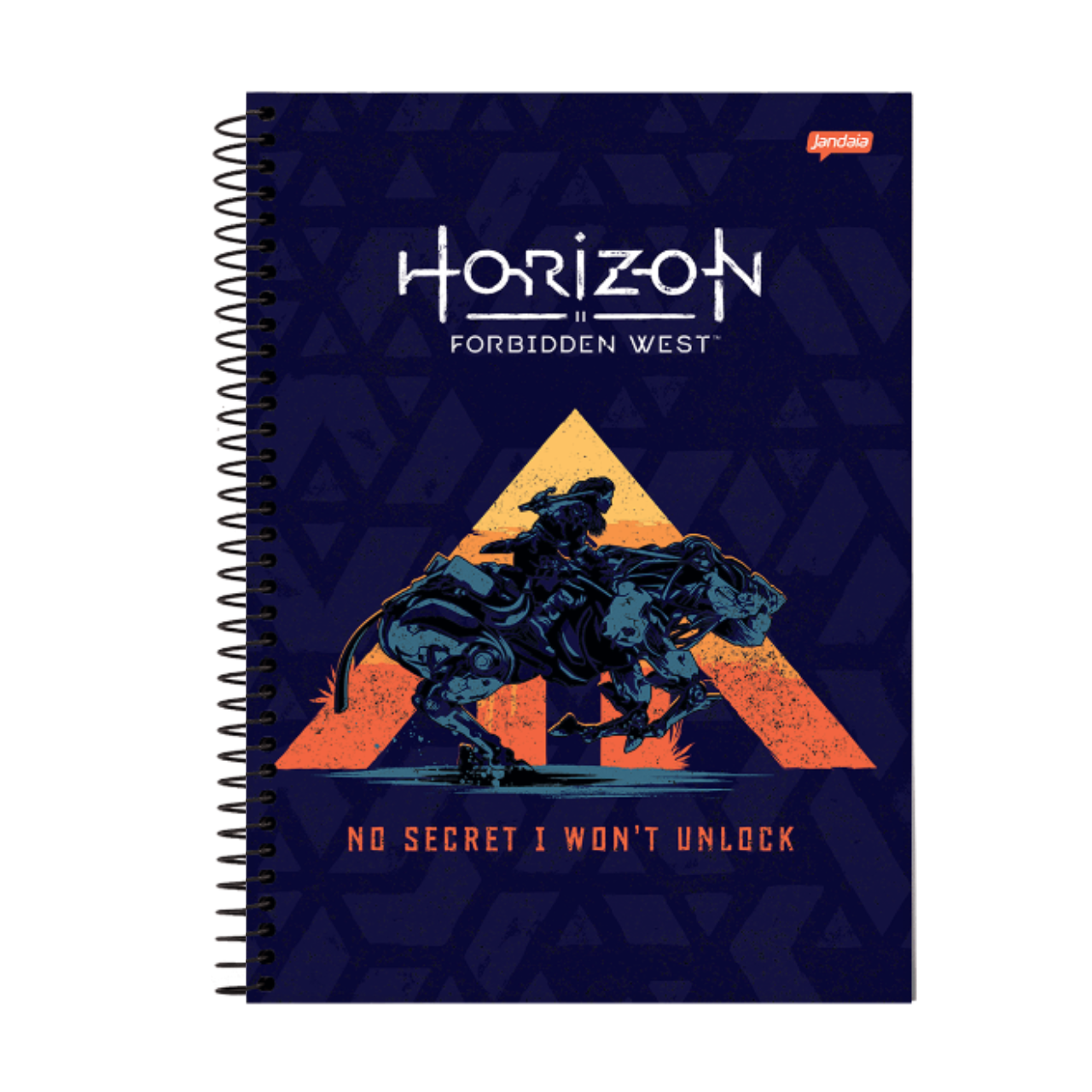 Caderno 1 Matéria Horizon Forbidden West Jandaia 80 Folhas