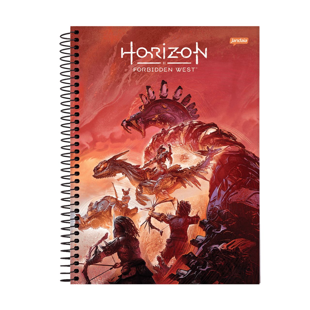 Caderno 1 Matéria 80 Folhas Horizon Forbidden West Jandaia