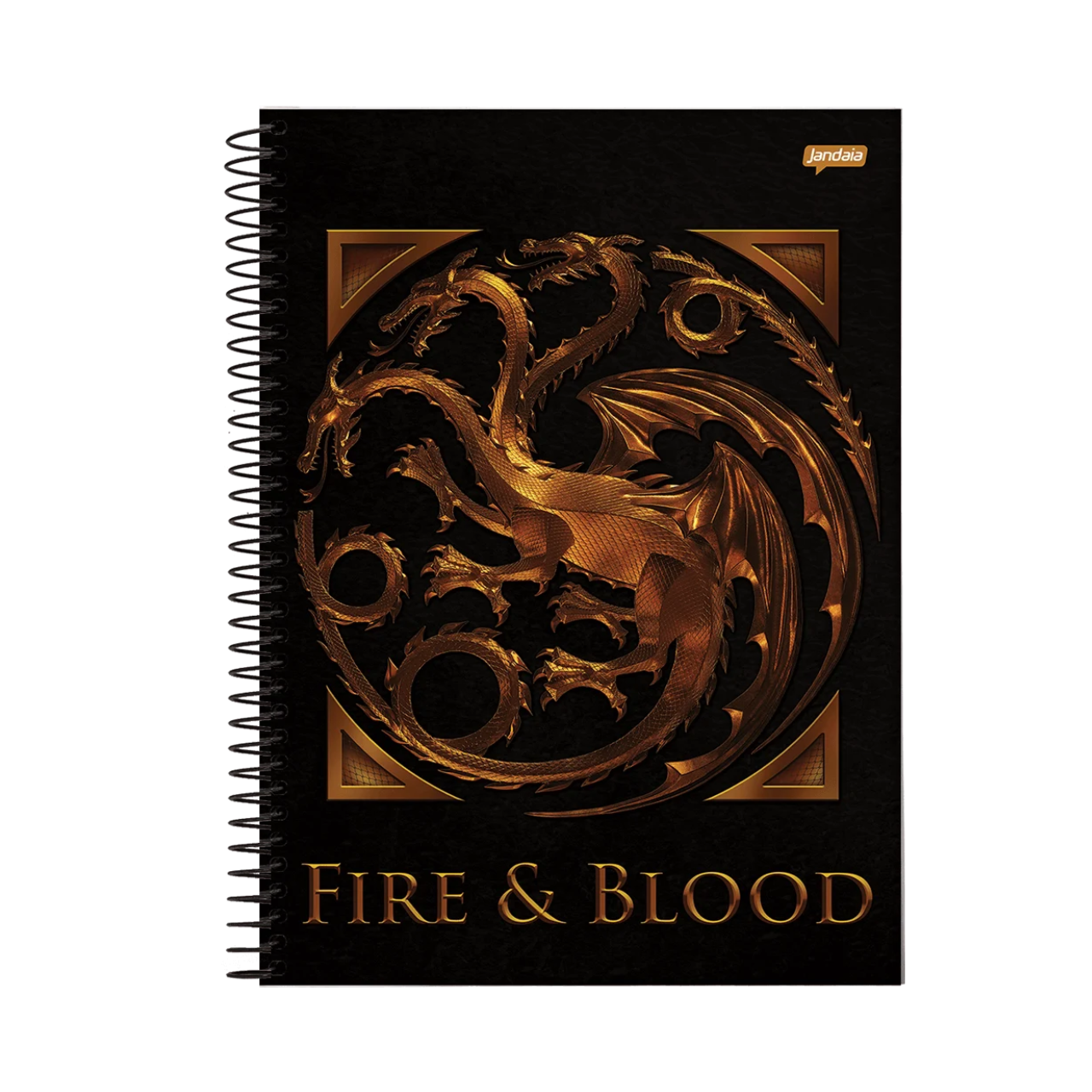Caderno 1 Matéria 80 Folhas House of the Dragon Jandaia