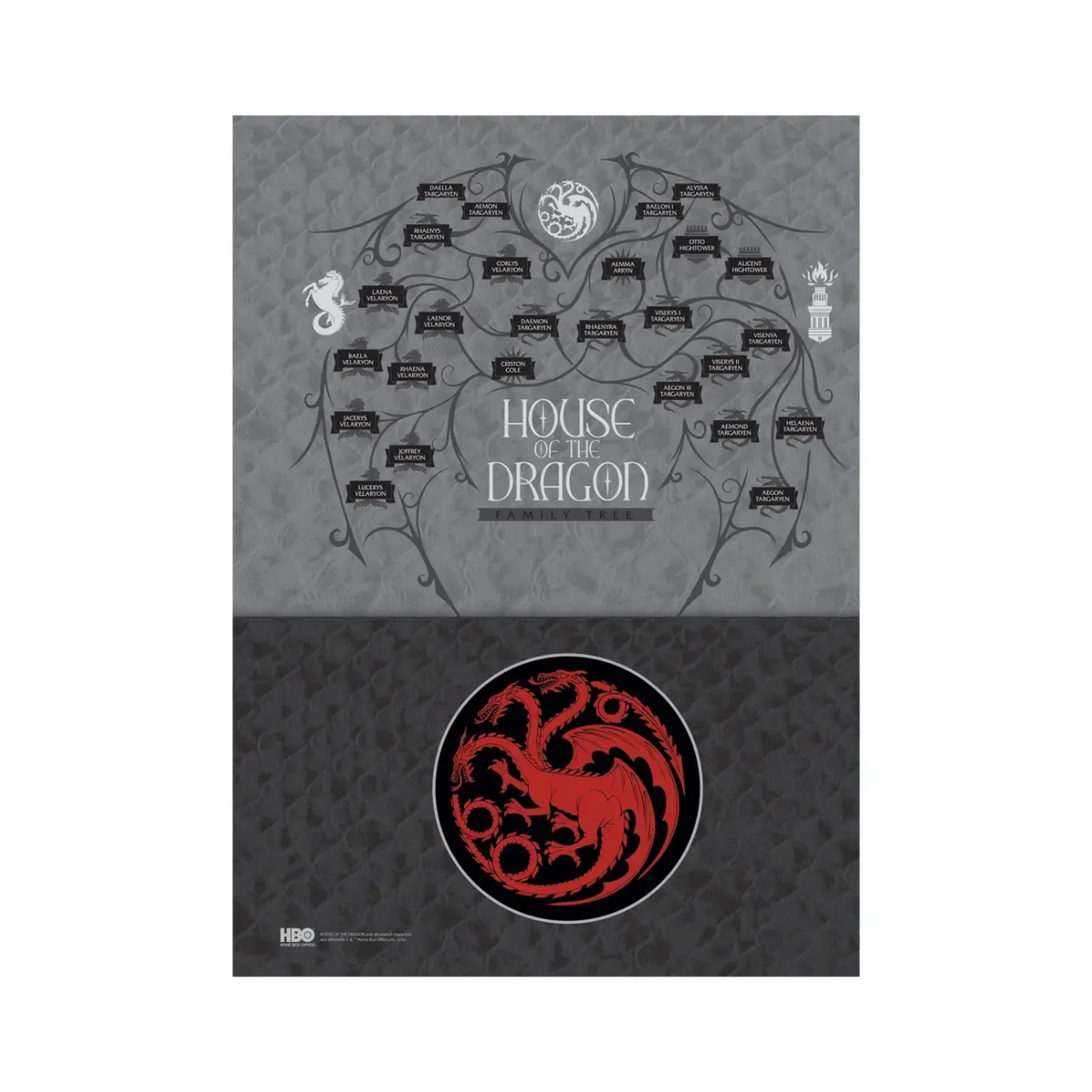 Caderno 1 Matéria 80 Folhas House of the Dragon Jandaia