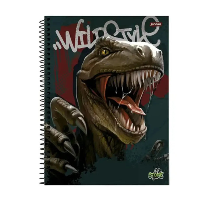 Caderno 1 Matéria Wild Style Jandaia 80 Folhas